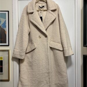 Fashion Union Cream Teddy Jacket